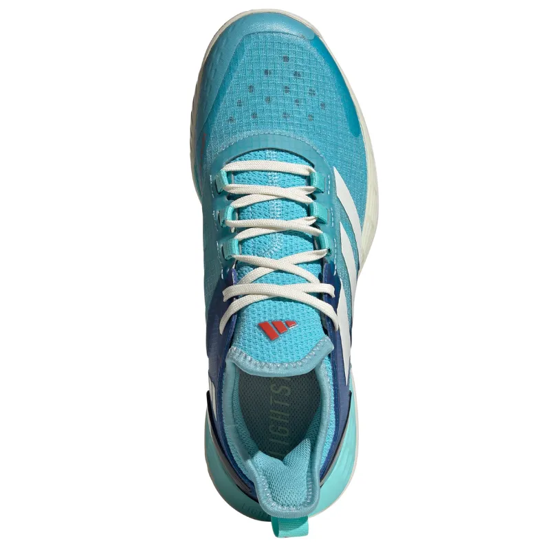 Adidas Adizero Ubersonic Womens Tennis Shoes - Turquoise / Off White