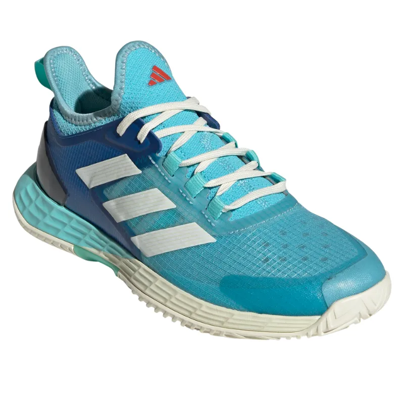 Adidas Adizero Ubersonic Womens Tennis Shoes - Turquoise / Off White