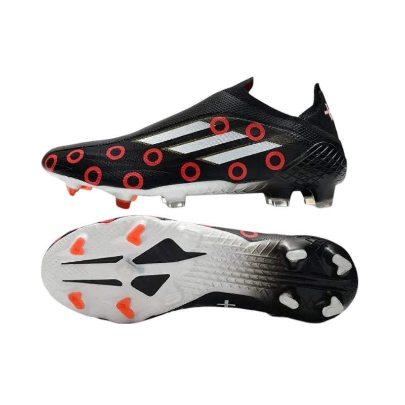 Adidas X Speedflow  FG Black Red - Goatkits Boots