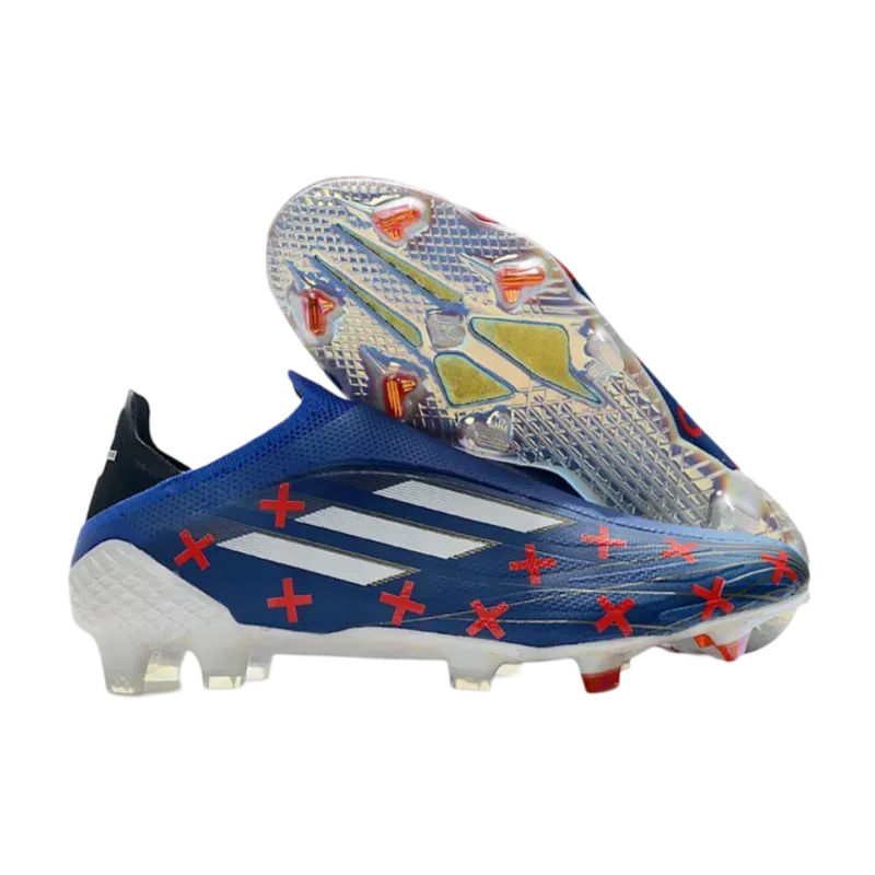 Adidas X Speedflow  FG Blue - Goatkits Boots