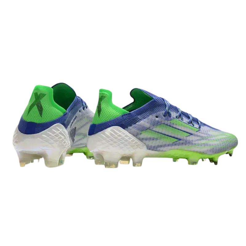 Adidas X Speedflow.1 FG Blue Green - Goatkits Boots