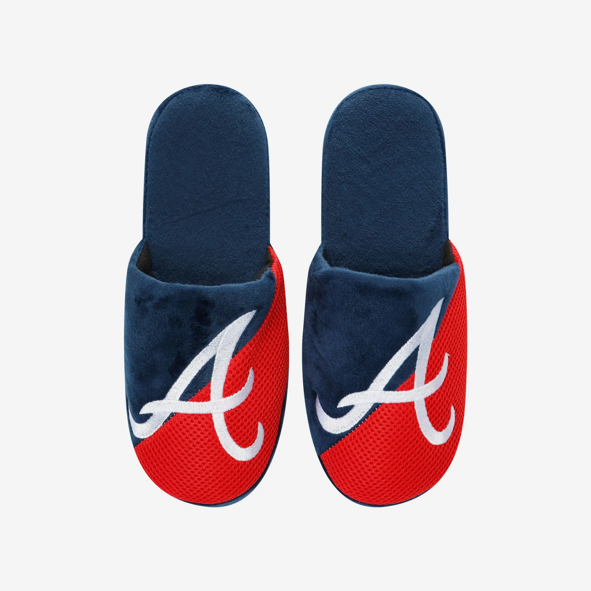 Atlanta Braves Team Logo Staycation Slipper