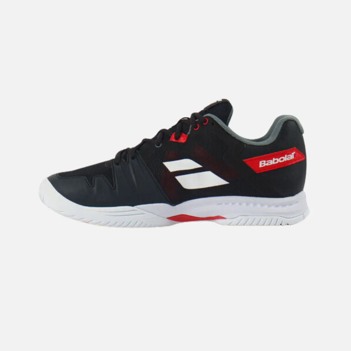 Babolat SFX3 All Court Men's Tennis Shoes -Black/Poppy Red