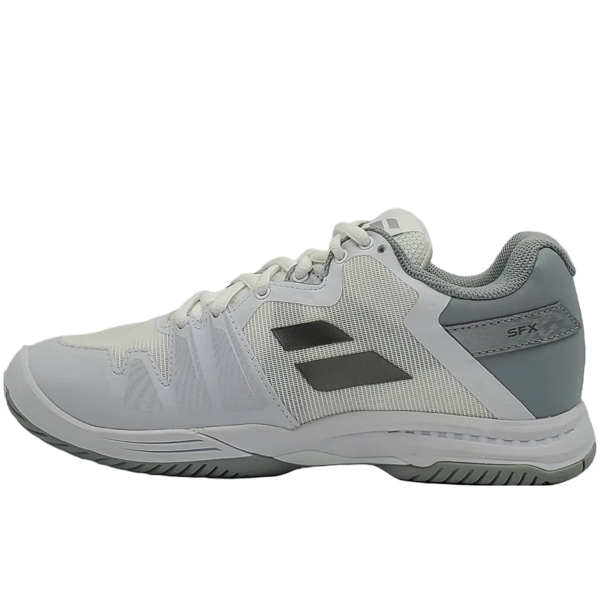 Babolat Women's SFX3 All Court Tennis Shoes - White/Silver