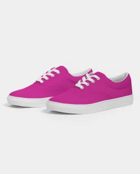 Bright Cool Magenta Men's Canvas Sneakers | Men's | Bright Pure Cool Magenta | C12M100Y0K0