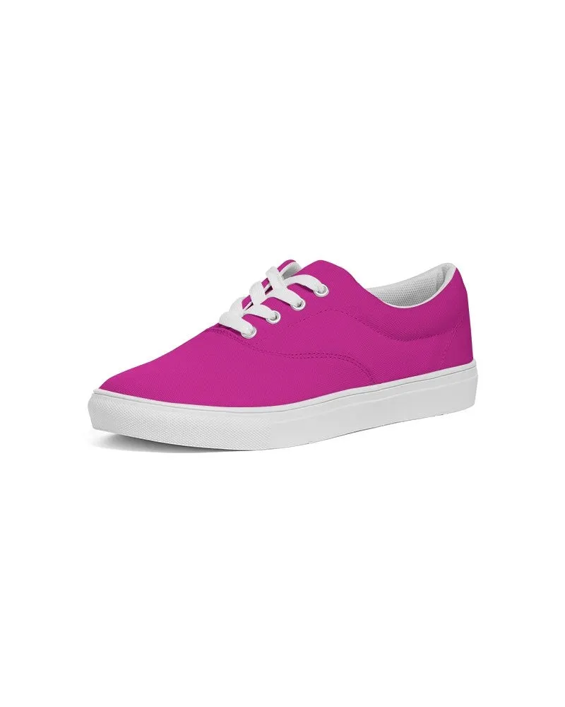 Bright Cool Magenta Men's Canvas Sneakers | Men's | Bright Pure Cool Magenta | C12M100Y0K0