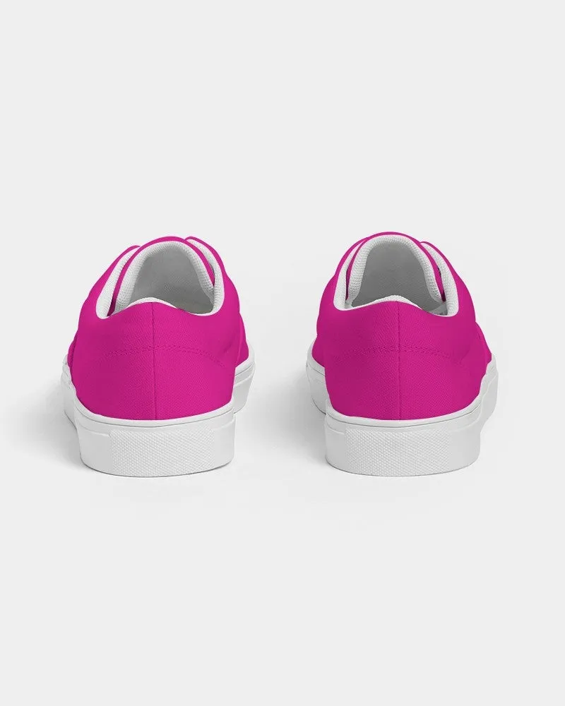 Bright Magenta Men's Canvas Sneakers | Men's | Bright Pure Magenta | C0M100Y0K0