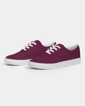 Dark Magenta Women's Canvas Sneakers | Women's | Dark Pure Magenta | C0M100Y0K80