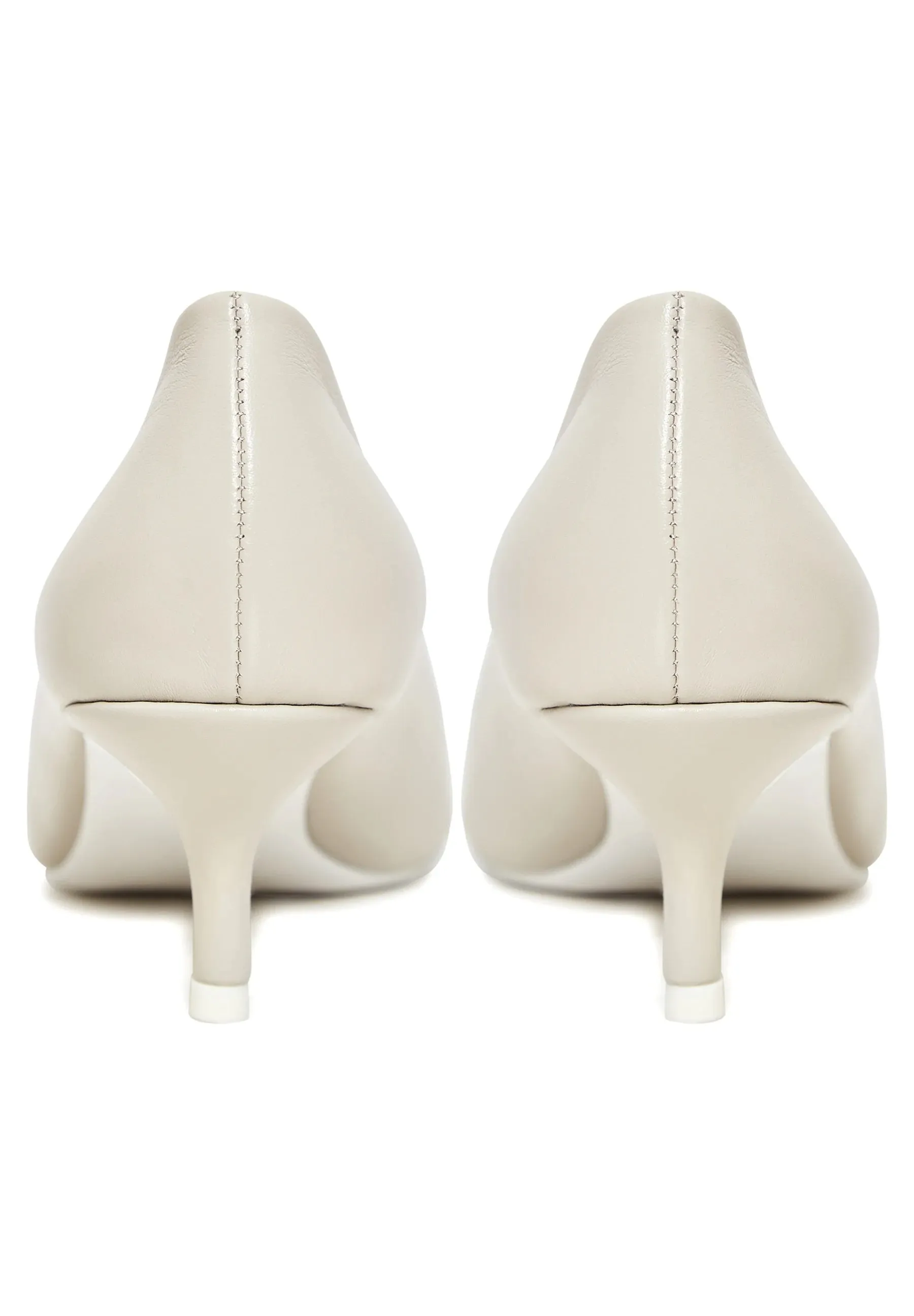 Elegant Luxe Pumps - Off White