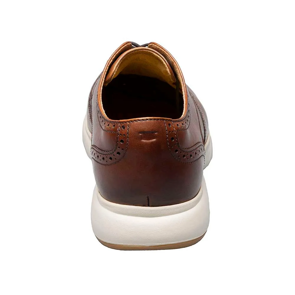 Florsheim Cognac Dash Wingtip Oxford