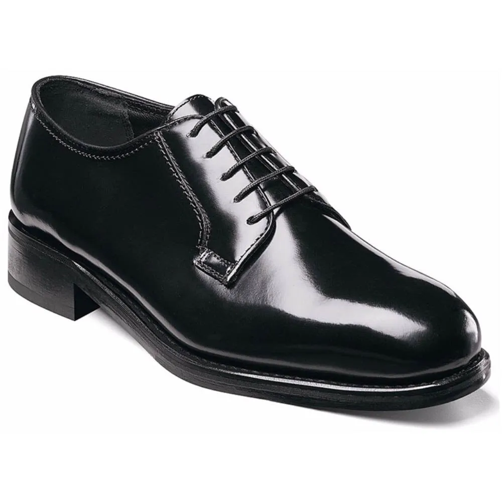 Florsheim Lexington Oxford Black Plain Toe Shoes