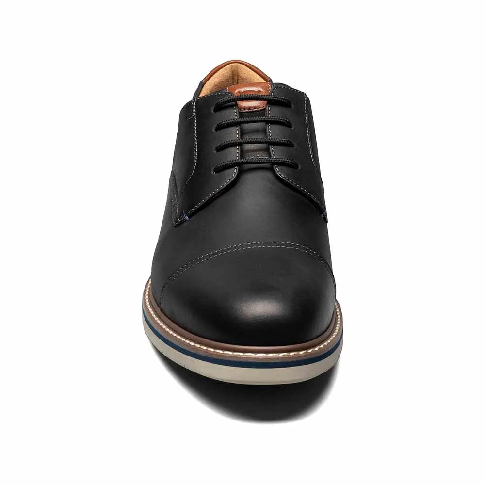 Florsheim Norwalk Oxford Black CH Cap Toe Shoes