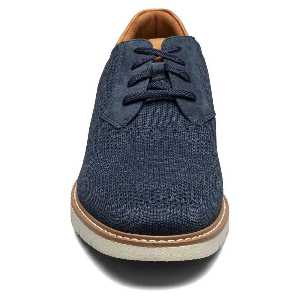 Florsheim VIBE Knit Plain Toe Navy Oxford Shoes