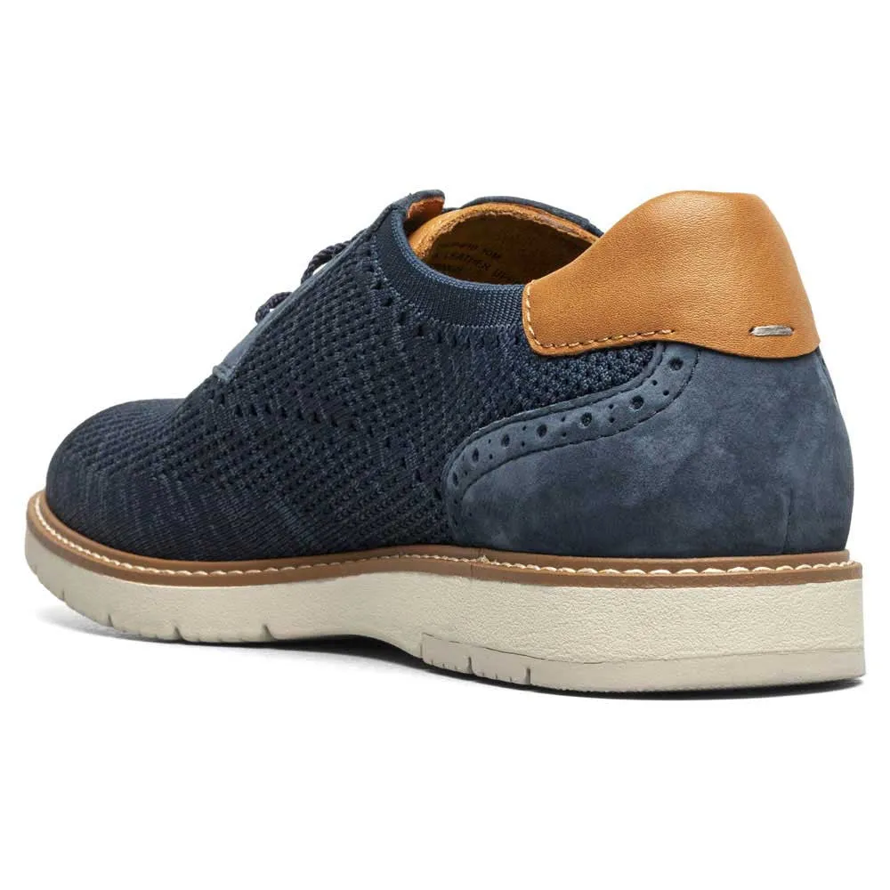 Florsheim VIBE Knit Plain Toe Navy Oxford Shoes