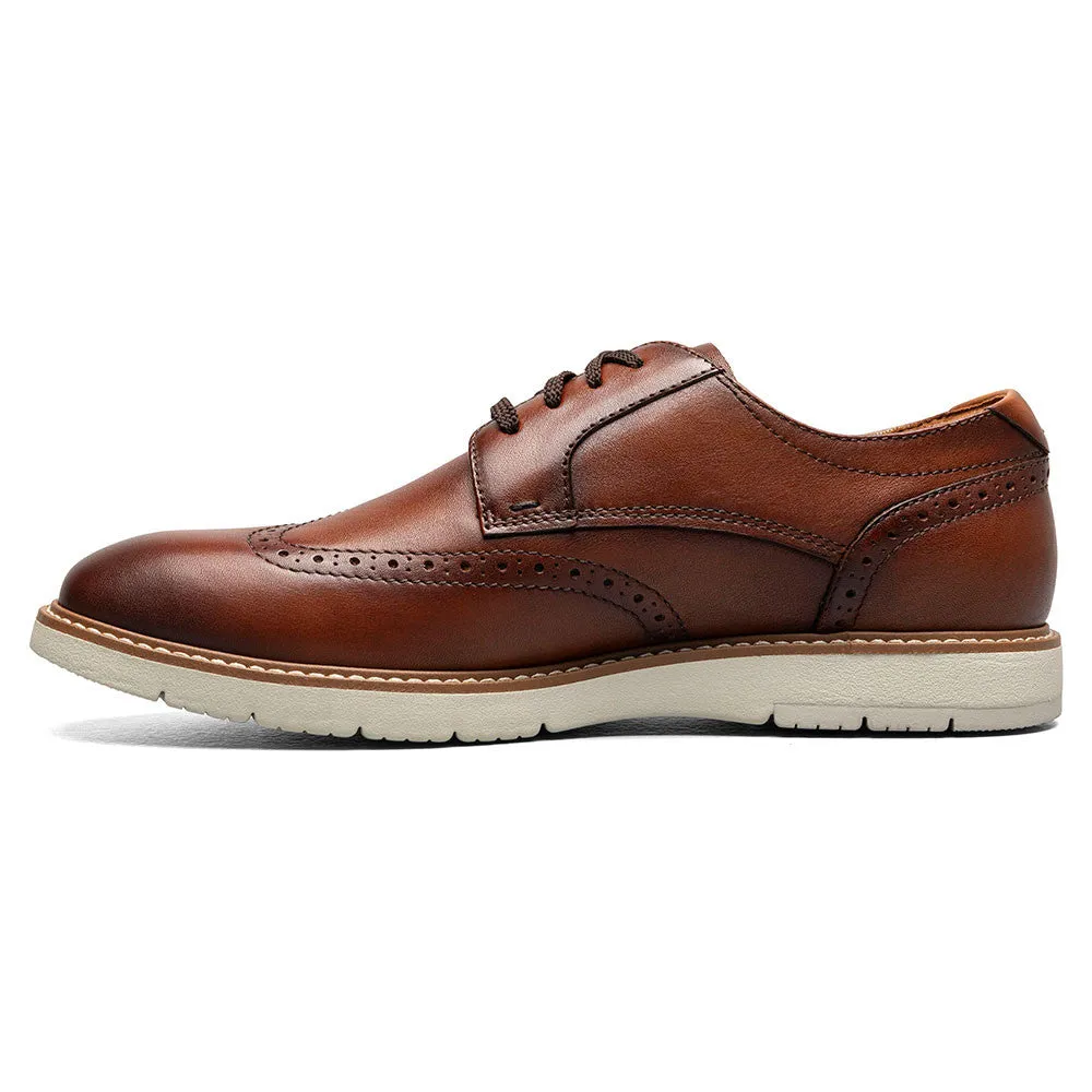 Florsheim Vibe Wingtip Oxford Men’s Cognac Multi Casual Shoes