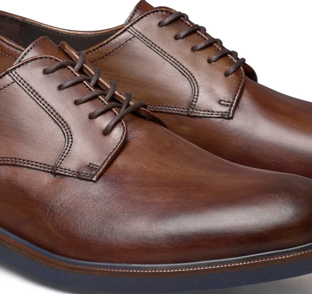 Johnston & Murphy Men's Hartley Plain Toe - Brown