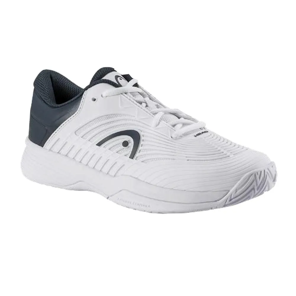 Junior`s Revolt Pro 4.5 Tennis Shoes White and Blueberry