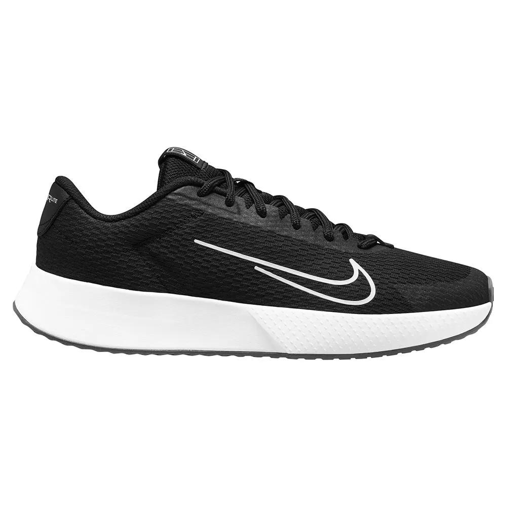 Juniors` Vapor Lite 2 Tennis Shoes Black and White