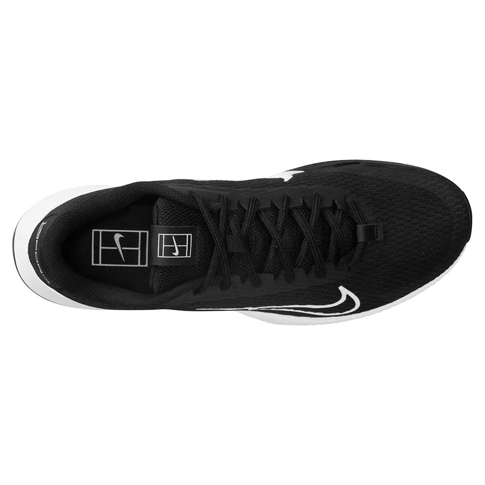 Juniors` Vapor Lite 2 Tennis Shoes Black and White