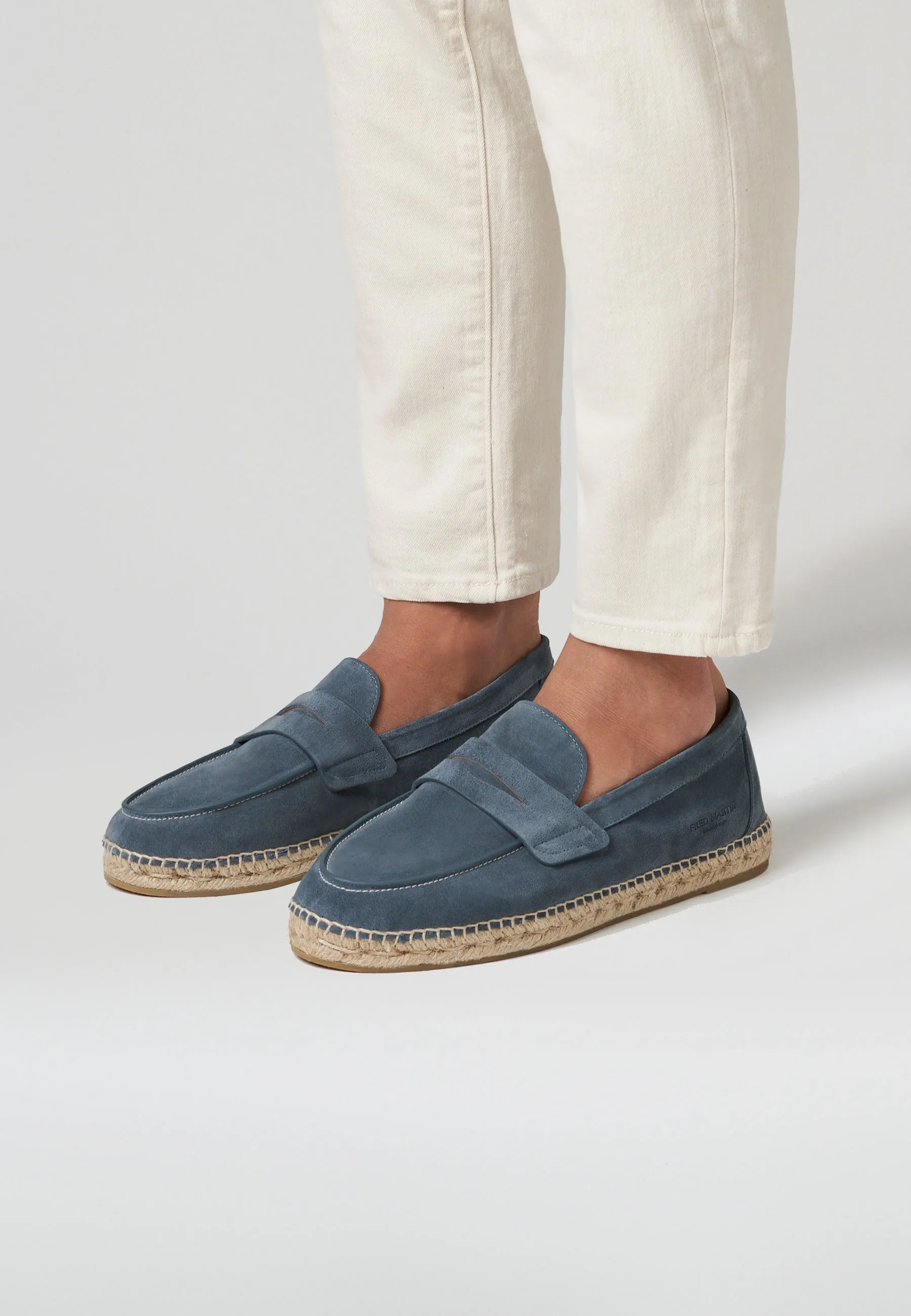 Loafers - Jeans Suede