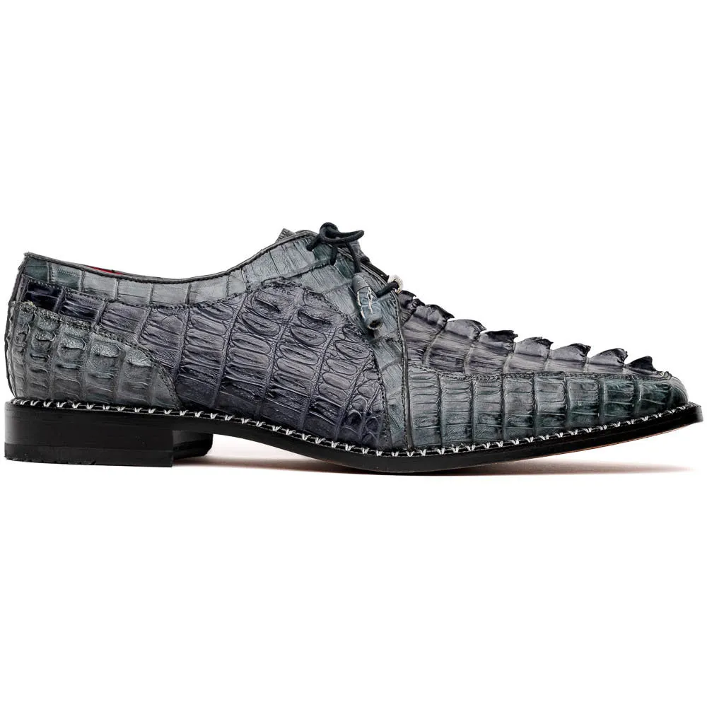 Marco Di Milano Caribe Derby Gray Caiman Shoes