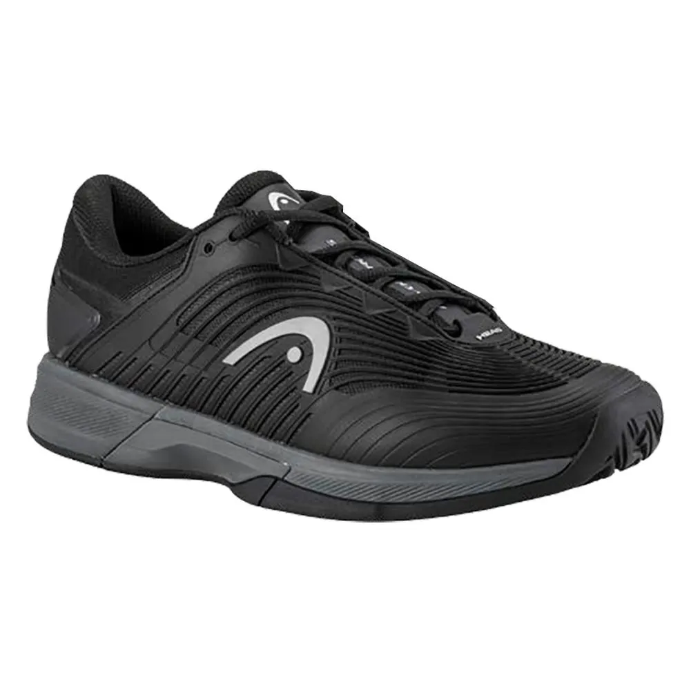 Men's Revolt Pro 4.5 Clay Tennis Shoes Black and Dark Grey