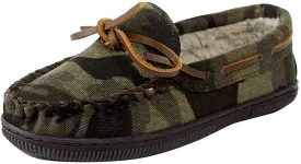 Minnetonka Kid's Pile Lined Hardsole Moccasin