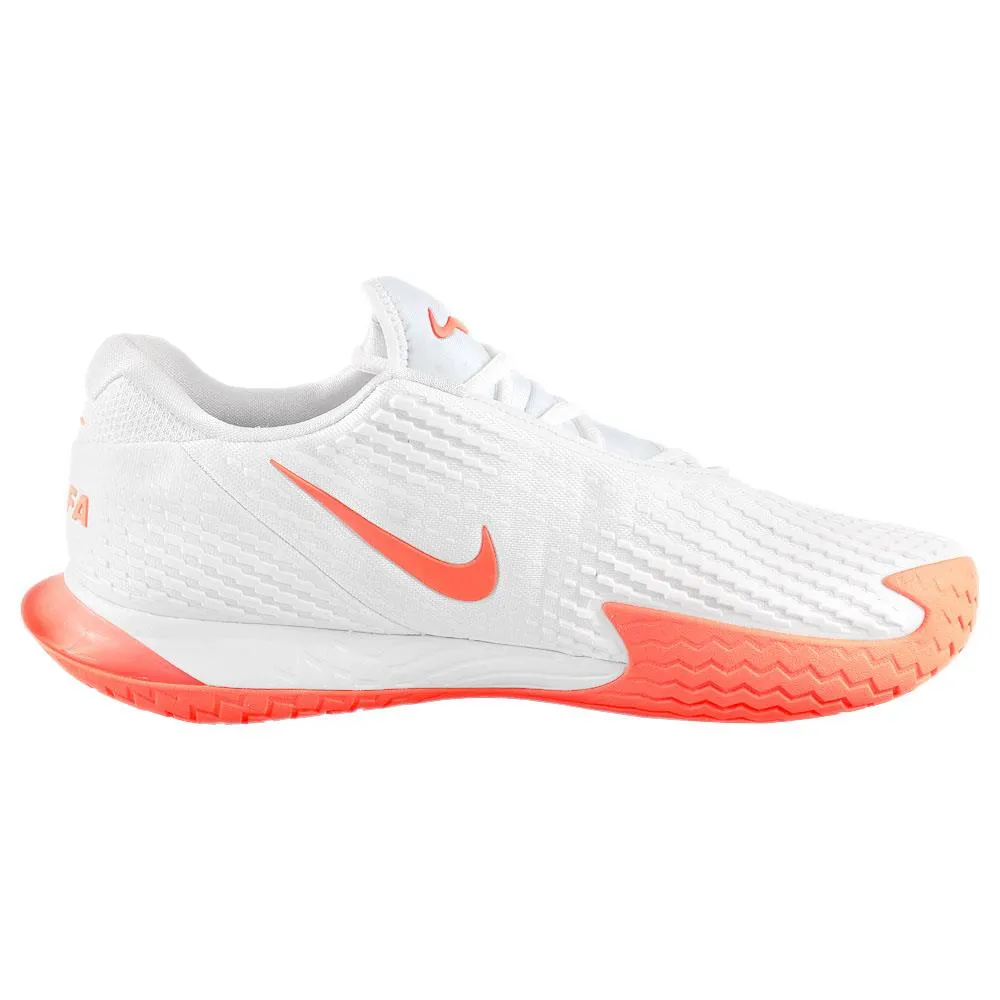 Nike Men's Air Zoom Vapor Cage 4 - Rafa - White/Bright Mango