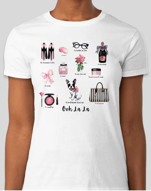 "Ooh La La!" French Chic Women's Softstyle Tee!