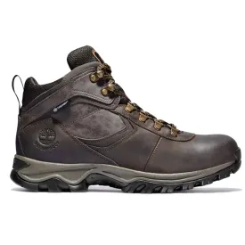 TIMBERLAND MT. MADDSEN MID LEATHER WATERPROOF DARK BROWN - MENS