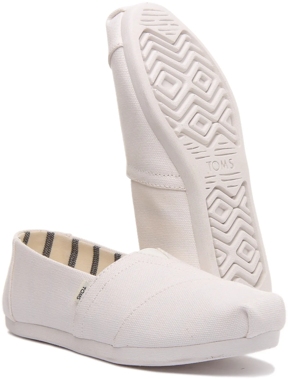 Toms Alpargata In White For Women