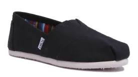 Toms Classic Slip On In Black